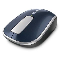 Microsoft Sculpt Touch Wireless Mouse, BlueTrack Technology, Bluetooth® Connectivity, Blue / Grey (Mac, PC)